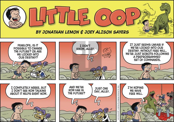 Alley Oop - Sunday September 24, 2023 Comic Strip