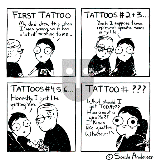 Sarah's Scribbles on Saturday August 8, 2015 Comic Strip