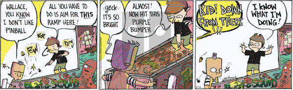 Wallace the Brave on Friday June 14, 2019 Comic Strip