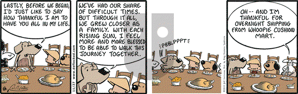 DeFlocked on Wednesday November 27, 2013 Comic Strip