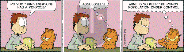 Garfield on Thursday September 6, 2018 Comic Strip