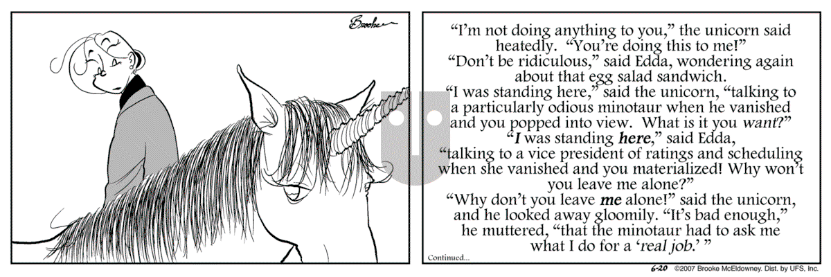 9 Chickweed Lane - Wednesday June 20, 2007 Comic Strip