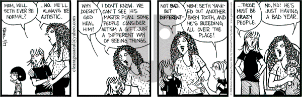 Clear Blue Water on Tuesday May 27, 2008 Comic Strip