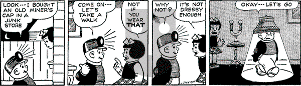 Nancy Classics on Wednesday July 27, 2016 Comic Strip
