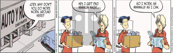 Baldo on Monday November 24, 2008 Comic Strip