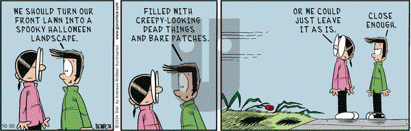 Grand Avenue on Wednesday October 30, 2024 Comic Strip