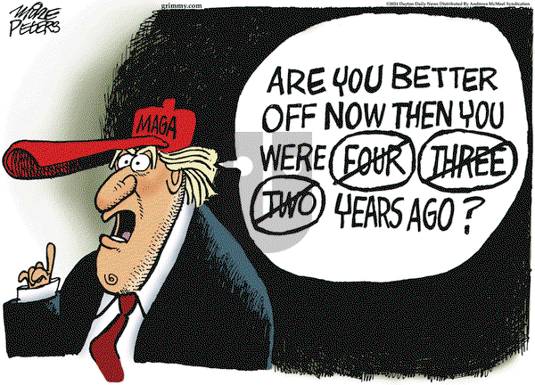 Mike Peters on Tuesday March 19, 2024 Comic Strip