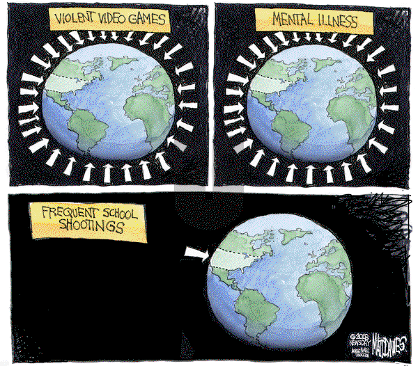 Matt Davies on Friday March 9, 2018 Comic Strip