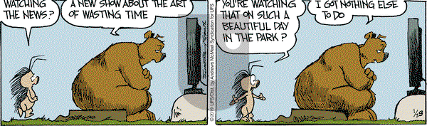 The Grizzwells on Tuesday January 29, 2019 Comic Strip