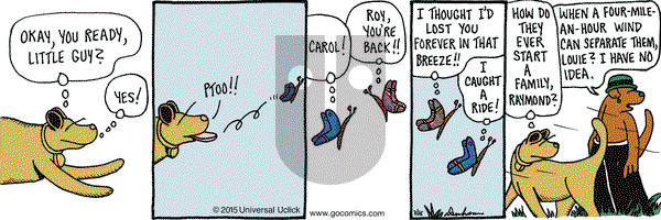 Overboard on Monday March 16, 2015 Comic Strip