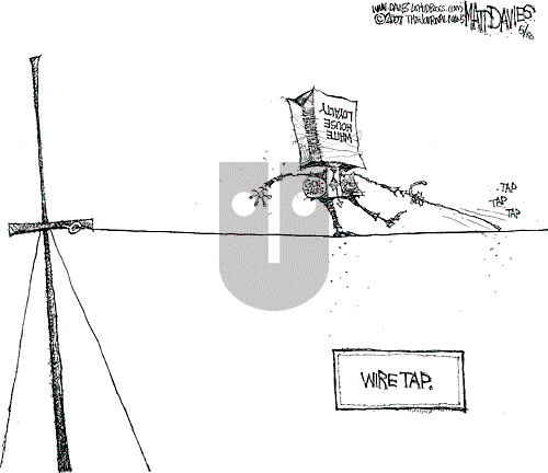 Matt Davies on Monday June 18, 2007 Comic Strip