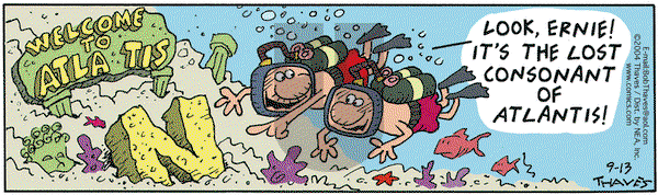 Frank and Ernest on Monday September 13, 2004 Comic Strip