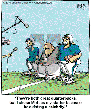 In the Bleachers on Monday August 30, 2010 Comic Strip