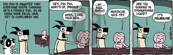 Pooch Cafe on Friday August 28, 2009 Comic Strip