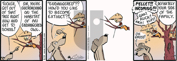 DeFlocked on Monday August 25, 2014 Comic Strip