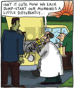 The Argyle Sweater on Tuesday October 8, 2013 Comic Strip