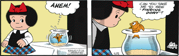 Nancy on Tuesday June 28, 2016 Comic Strip