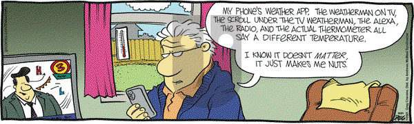 The Buckets on Wednesday March 24, 2021 Comic Strip