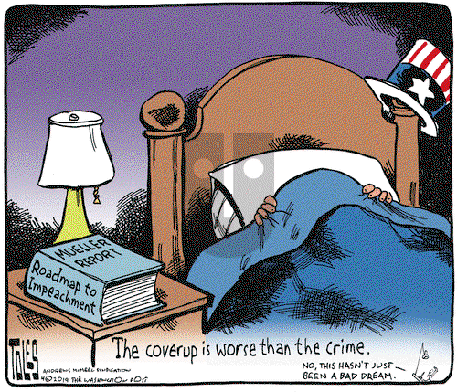 Tom Toles on Tuesday April 23, 2019 Comic Strip