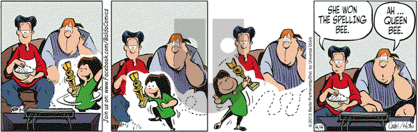 Baldo on Thursday April 4, 2013 Comic Strip