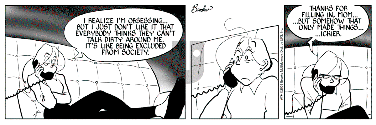 9 Chickweed Lane - Saturday January 26, 2008 Comic Strip