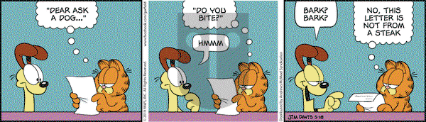 Garfield on Saturday May 18, 2019 Comic Strip