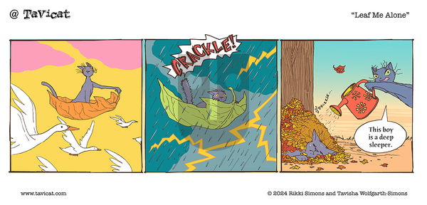 @Tavicat on Wednesday November 6, 2024 Comic Strip