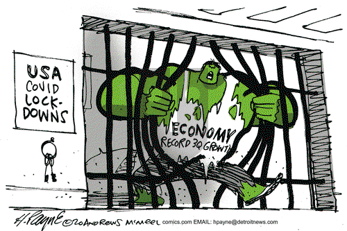 Henry Payne on Monday November 2, 2020 Comic Strip