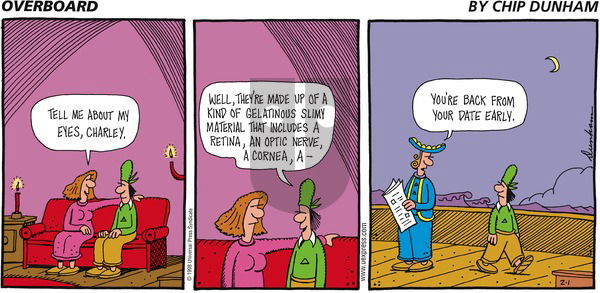 Overboard on Sunday February 1, 1998 Comic Strip