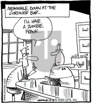 Reality Check on Saturday December 16, 2000 Comic Strip