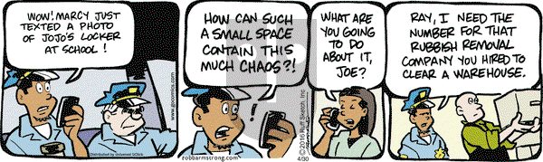 JumpStart on Saturday April 30, 2016 Comic Strip