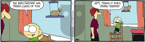 The Buckets on Tuesday August 7, 2018 Comic Strip