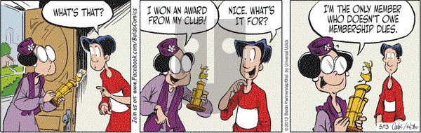 Baldo on Monday May 13, 2013 Comic Strip