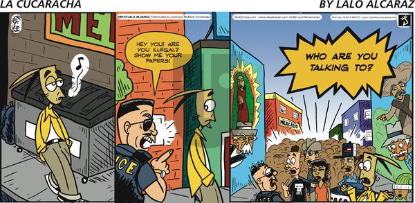 La Cucaracha on Sunday December 1, 2019 Comic Strip