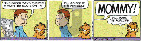 Garfield - Friday October 27, 2006 Comic Strip
