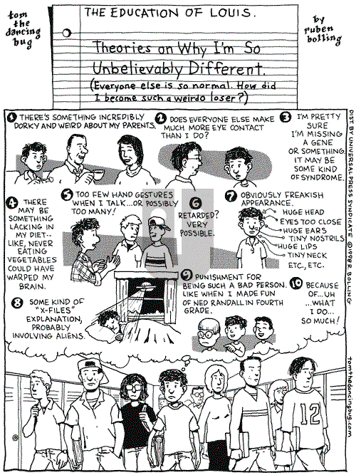 Tom the Dancing Bug on Sunday December 20, 1998 Comic Strip