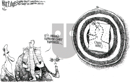 Matt Davies on Monday May 11, 2009 Comic Strip