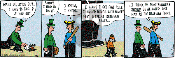 Overboard on Thursday April 19, 2012 Comic Strip
