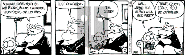 The Buckets on Monday March 3, 2008 Comic Strip