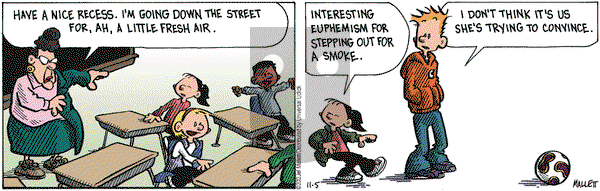 Frazz on Monday November 5, 2012 Comic Strip