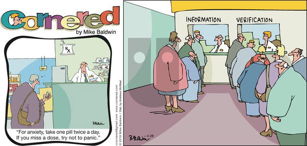 Cornered on Sunday April 28, 2019 Comic Strip