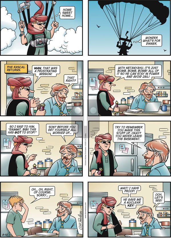 Doonesbury on Sunday August 10, 2025 Comic Strip