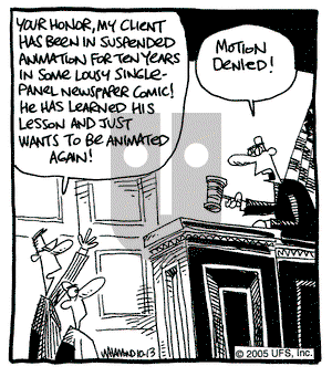 Reality Check - Thursday October 13, 2005 Comic Strip