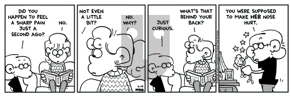 FoxTrot on Friday April 19, 2002 Comic Strip