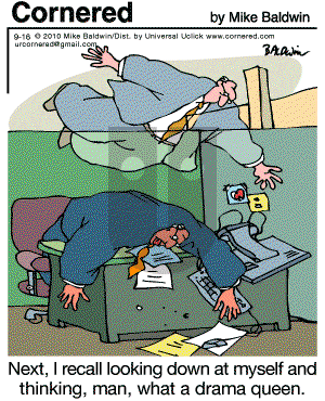 Cornered - Thursday September 16, 2010 Comic Strip