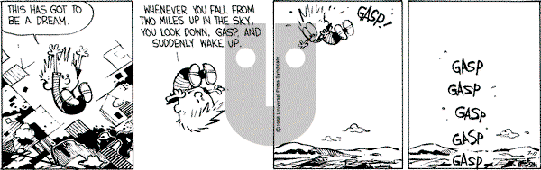Calvin and Hobbes - Monday July 11, 1988 Comic Strip