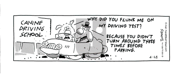 Frank and Ernest on Friday April 28, 1995 Comic Strip