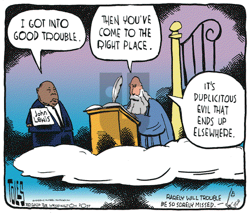 Tom Toles on Tuesday July 21, 2020 Comic Strip