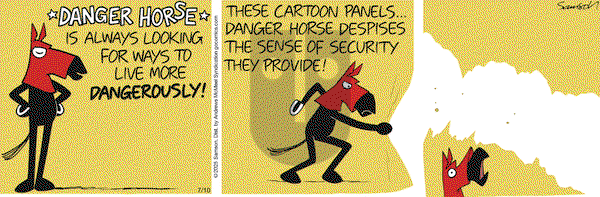Dark Side of the Horse on Thursday July 10, 2025 Comic Strip