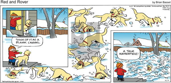 Red and Rover on Sunday February 10, 2019 Comic Strip